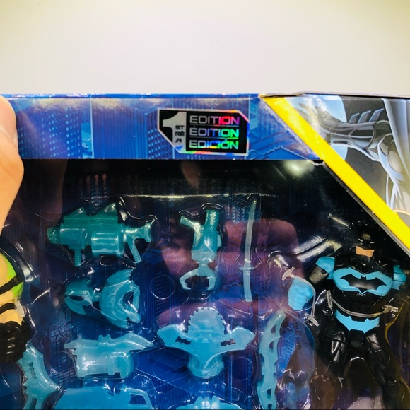 DC Comics Spin Master Batman MotoTank Vehicle 4" Bane & Batman Action Figure NIB - Picture 4 of 6